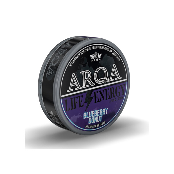 ARQA BLUEBERRY DONUT ARQA LIFE ENERGY Blueberry Donut 120 mg — изображение 1